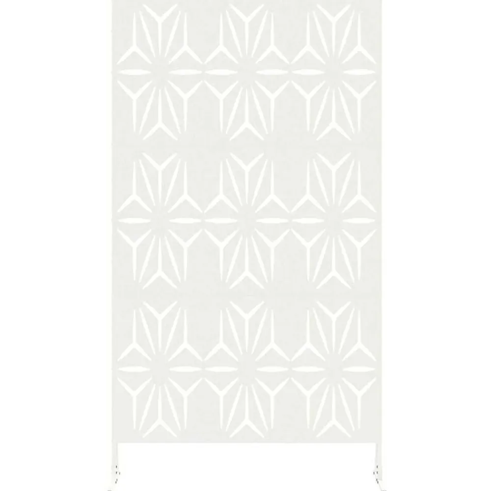 vidaXL Vallas De Jardín-Pantalla de Privacidad 100 x 50 x 180 cm Acero