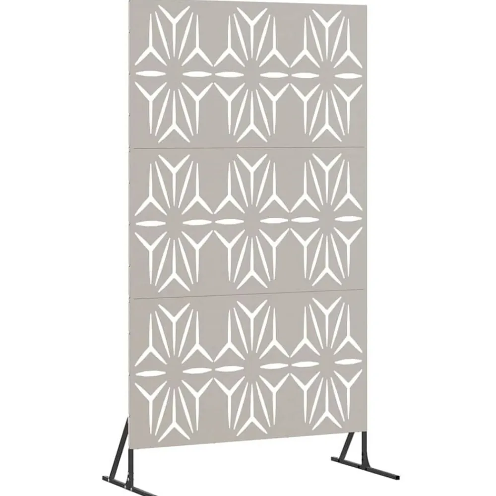 vidaXL Vallas De Jardín-Pantalla de Privacidad Gris 100 x 50 x 180 cm