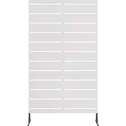 vidaXL Vallas De Jardín-Pantalla de Privacidad Gris 100 x 50 x 180 cm Acero