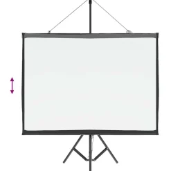 vidaXL Pantalla de proyección con trípode de 50 pulgadas 4:3 Outlet