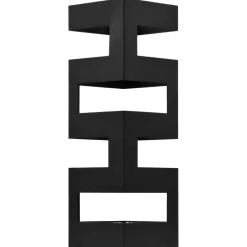 vidaXL Paragúero acero Negro Outlet