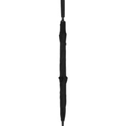 vidaXL Paraguas-Paraguas negro 130 cm