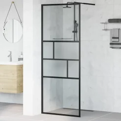 vidaXL Fontanería-Pared de Ducha Walk-in 80 x 195 x 0.5 cm