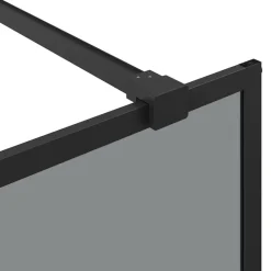 vidaXL Fontanería-Pared de Ducha Walk-in 80 x 195 cm vidrio templado