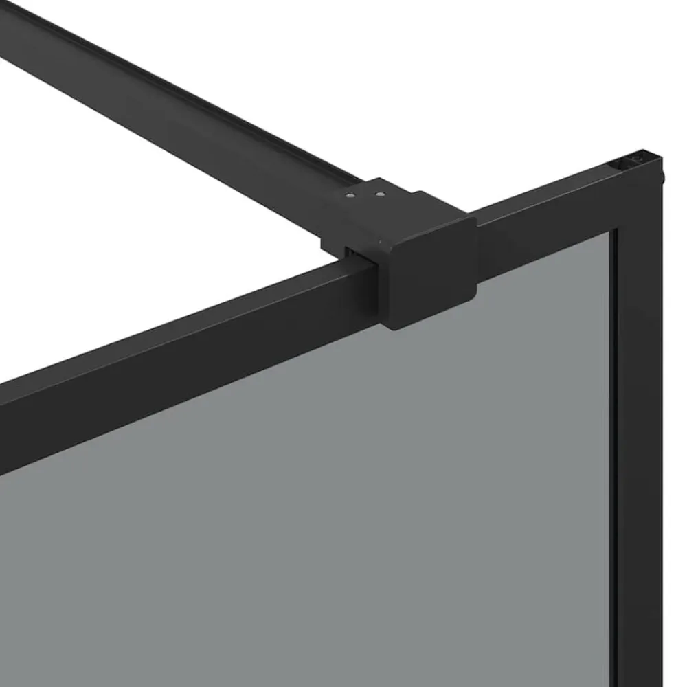 vidaXL Fontanería-Pared de Ducha Walk-in 80 x 195 cm vidrio templado