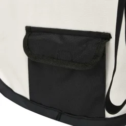vidaXL Parque de perros plegable bolsa de transporte 90x90x58 cm Negro Hot