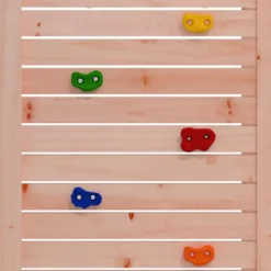 vidaXL Parque infantil de exterior madera maciza Douglas New