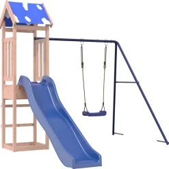 vidaXL Parque infantil de exterior madera maciza de abeto Douglas Best