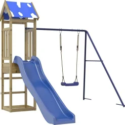 vidaXL Parque infantil de exterior madera de pino impregnada Best
