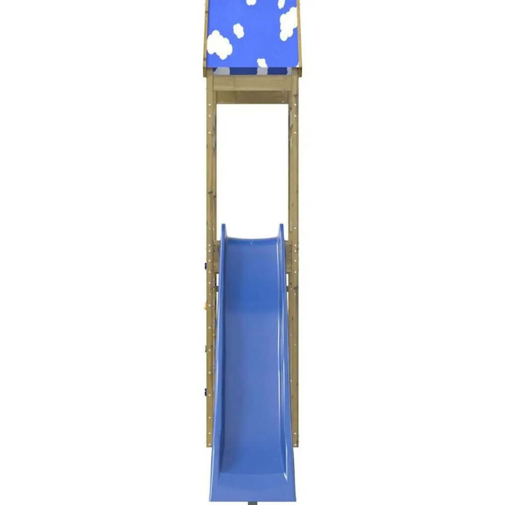 vidaXL Parque infantil de exterior madera de pino impregnada New