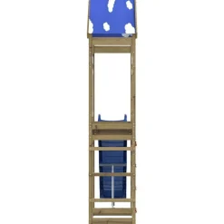 vidaXL Parque infantil de exterior madera de pino impregnada New