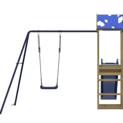 vidaXL Parque infantil de exterior madera de pino impregnada Discount