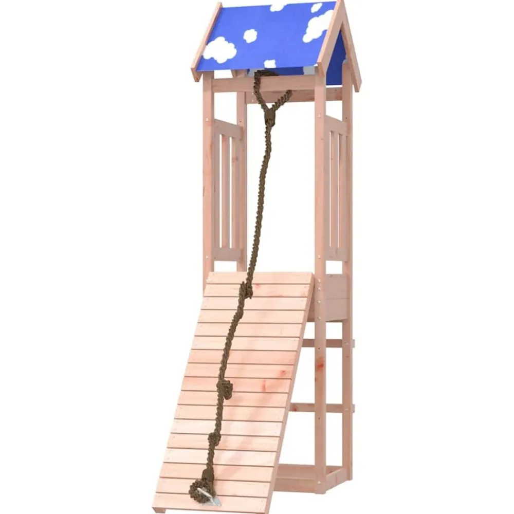 vidaXL Parque infantil de exterior madera maciza de abeto Douglas Sale