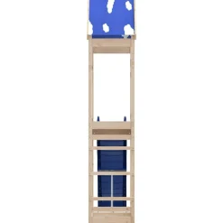 vidaXL Parque infantil de exterior de madera maciza de pino
