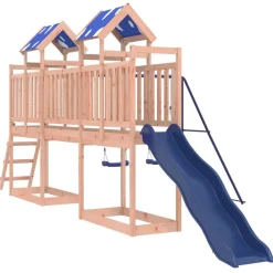 vidaXL Estructuras Para Juegos Al Aire Libre-Parque infantil de exterior madera maciza Douglas3156935