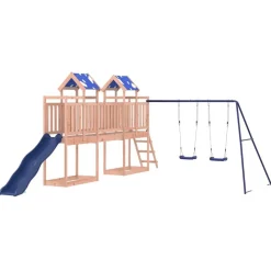 vidaXL Estructuras Para Juegos Al Aire Libre-Parque infantil de exterior madera maciza Douglas3156935