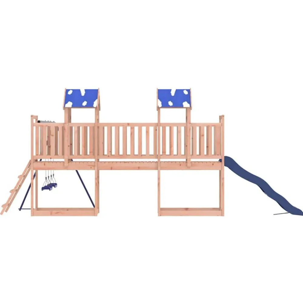 vidaXL Estructuras Para Juegos Al Aire Libre-Parque infantil de exterior madera maciza Douglas3156935