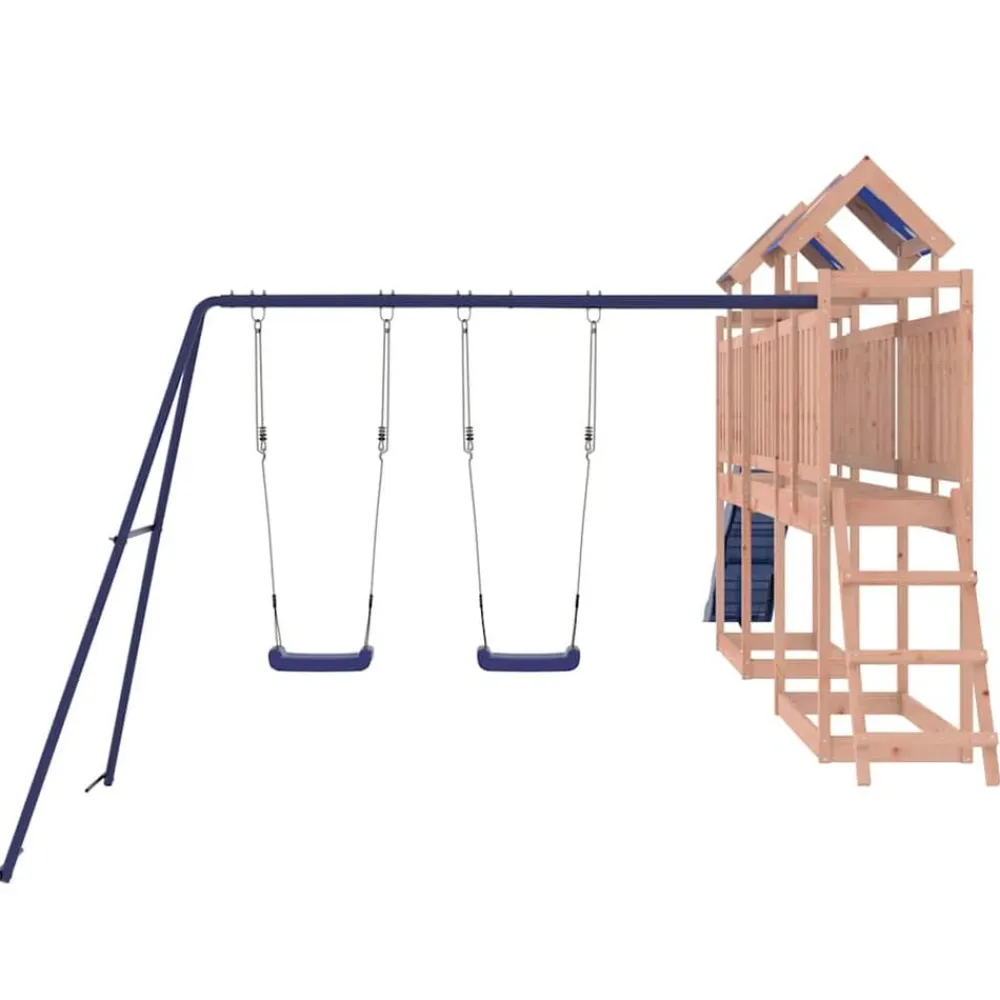 vidaXL Estructuras Para Juegos Al Aire Libre-Parque infantil de exterior madera maciza Douglas3156935