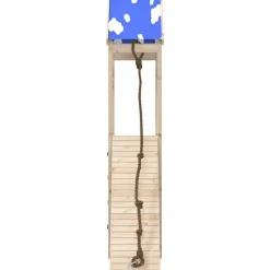 vidaXL Parque infantil de exterior de madera maciza de pino Clearance