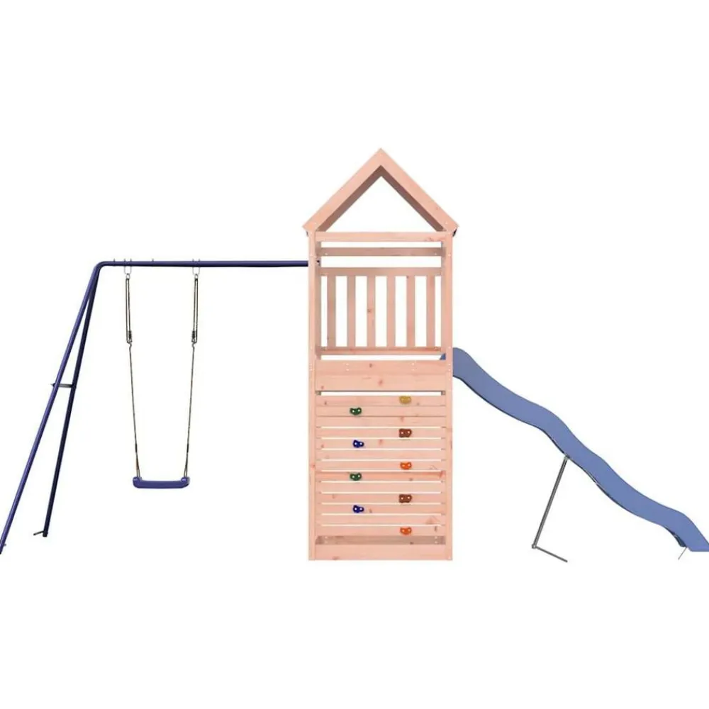vidaXL Estructuras Para Juegos Al Aire Libre-Parque infantil de exterior madera maciza Douglas3156935