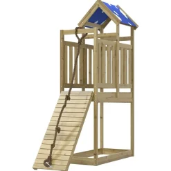 vidaXL Parque infantil de exterior madera de pino impregnada Hot
