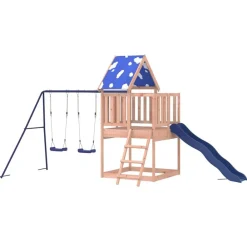 vidaXL Parque infantil de exterior madera maciza Douglas3156935 New