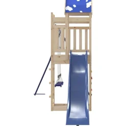 vidaXL Estructuras Para Juegos Al Aire Libre-Parque infantil de exterior de madera maciza de pino