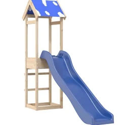 vidaXL Parque infantil de exterior de madera maciza de pino Discount