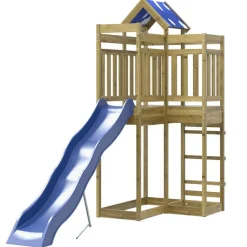 vidaXL Parque infantil de exterior madera de pino impregnada Discount