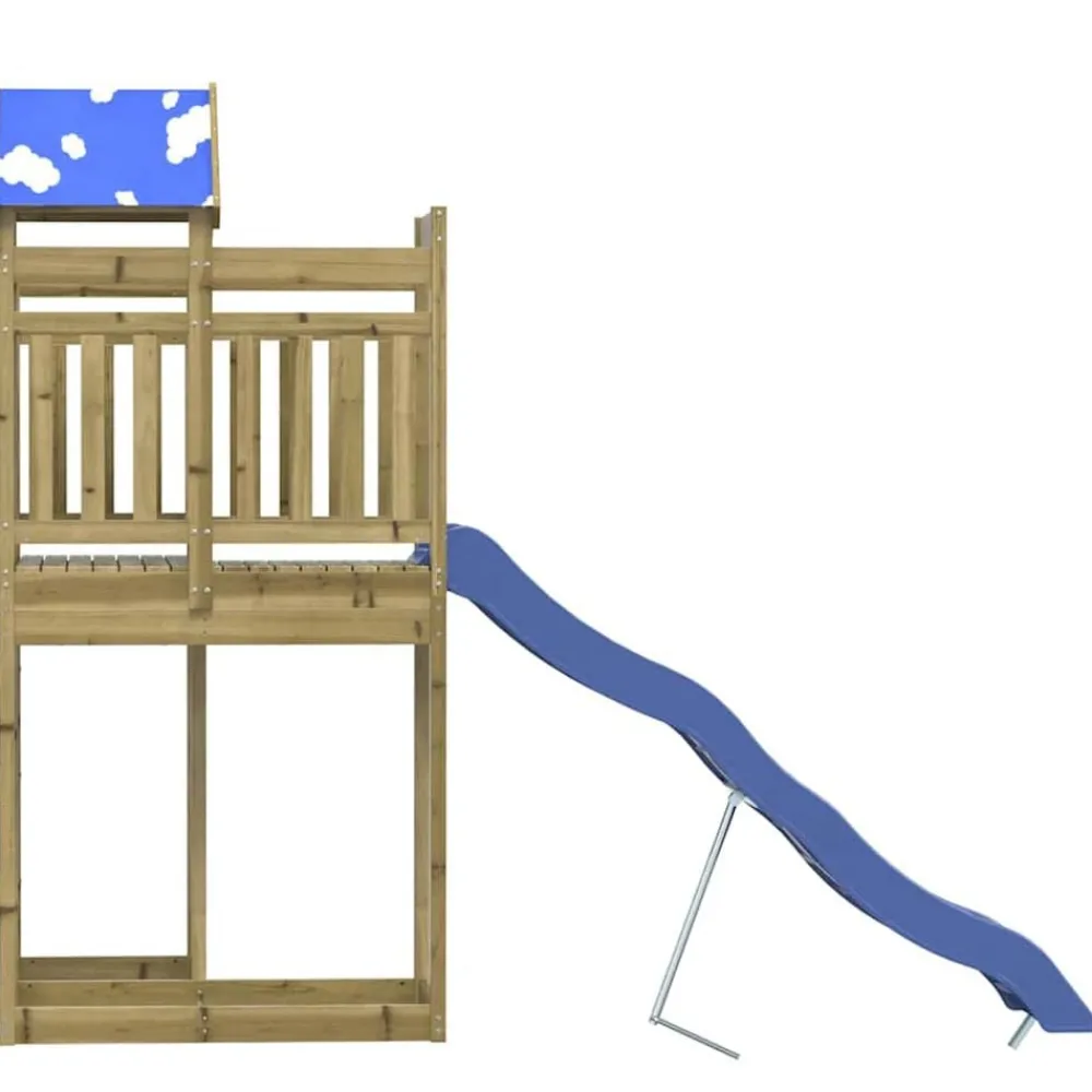 vidaXL Parque infantil de exterior madera de pino impregnada Discount