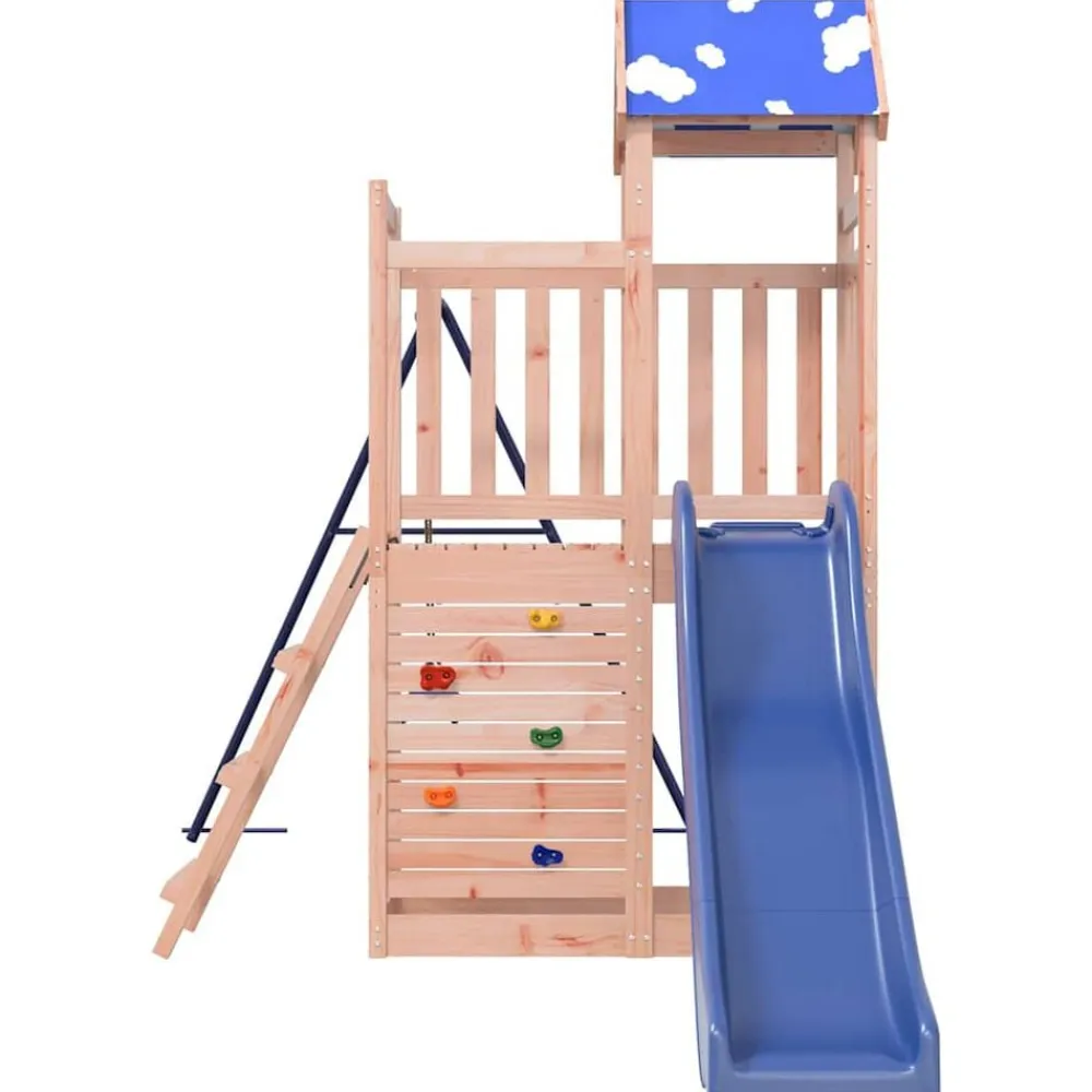 vidaXL Parque infantil de exterior madera maciza Douglas3156935 Discount