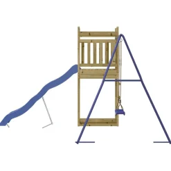 vidaXL Parque infantil de exterior madera de pino impregnada Sale
