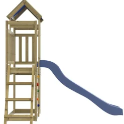vidaXL Parque infantil de exterior madera de pino impregnada