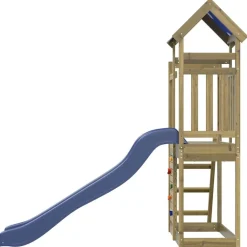 vidaXL Parque infantil de exterior madera de pino impregnada