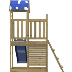 vidaXL Parque infantil de exterior madera de pino impregnada