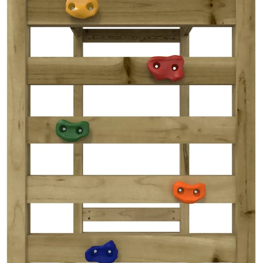vidaXL Estructuras Para Juegos Al Aire Libre-Parque infantil de exterior madera de pino impregnada