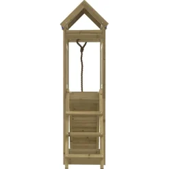 vidaXL Parque infantil de exterior madera de pino impregnada Outlet