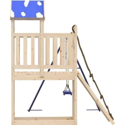 vidaXL Parque infantil de exterior de madera maciza de pino Sale