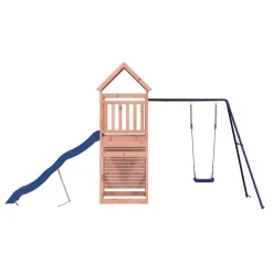 vidaXL Parque infantil de exterior madera maciza Douglas New