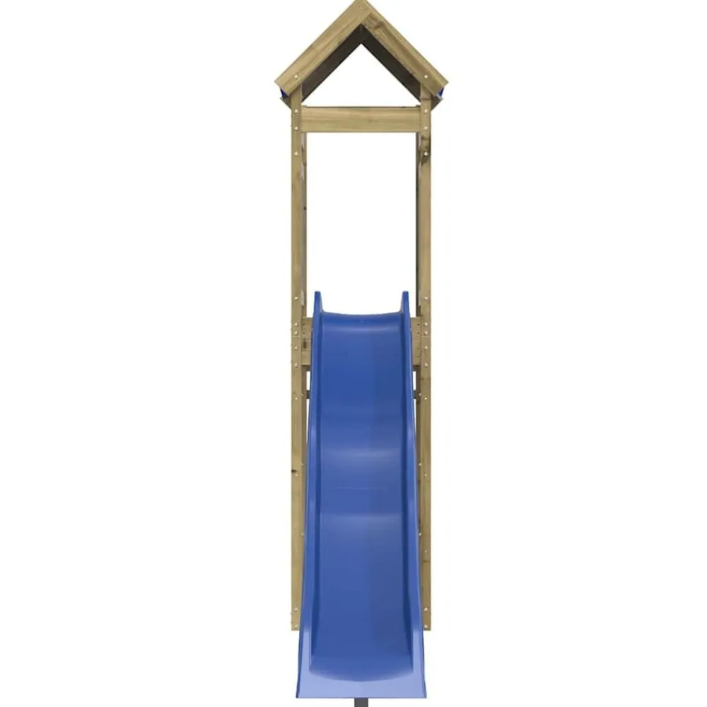 vidaXL Parque infantil de exterior madera de pino impregnada New