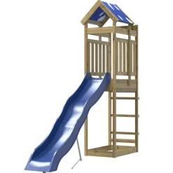 vidaXL Parque infantil de exterior madera de pino impregnada New