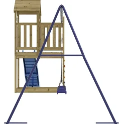 vidaXL Parque infantil de exterior madera de pino impregnada Hot