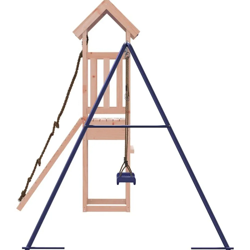 vidaXL Parque infantil de exterior madera maciza de abeto Douglas Sale