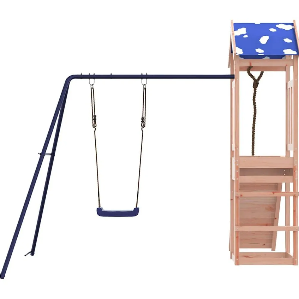 vidaXL Parque infantil de exterior madera maciza de abeto Douglas Sale