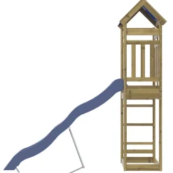vidaXL Parque infantil de exterior madera de pino impregnada