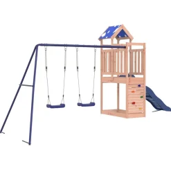 vidaXL Parque infantil de exterior madera maciza Douglas3156935 Sale