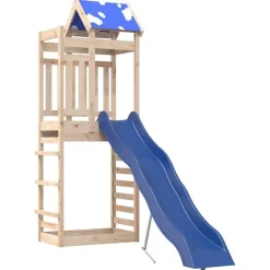 vidaXL Parque infantil de exterior de madera maciza de pino Sale