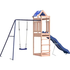 vidaXL Estructuras Para Juegos Al Aire Libre-Parque infantil de exterior madera maciza Douglas3156935