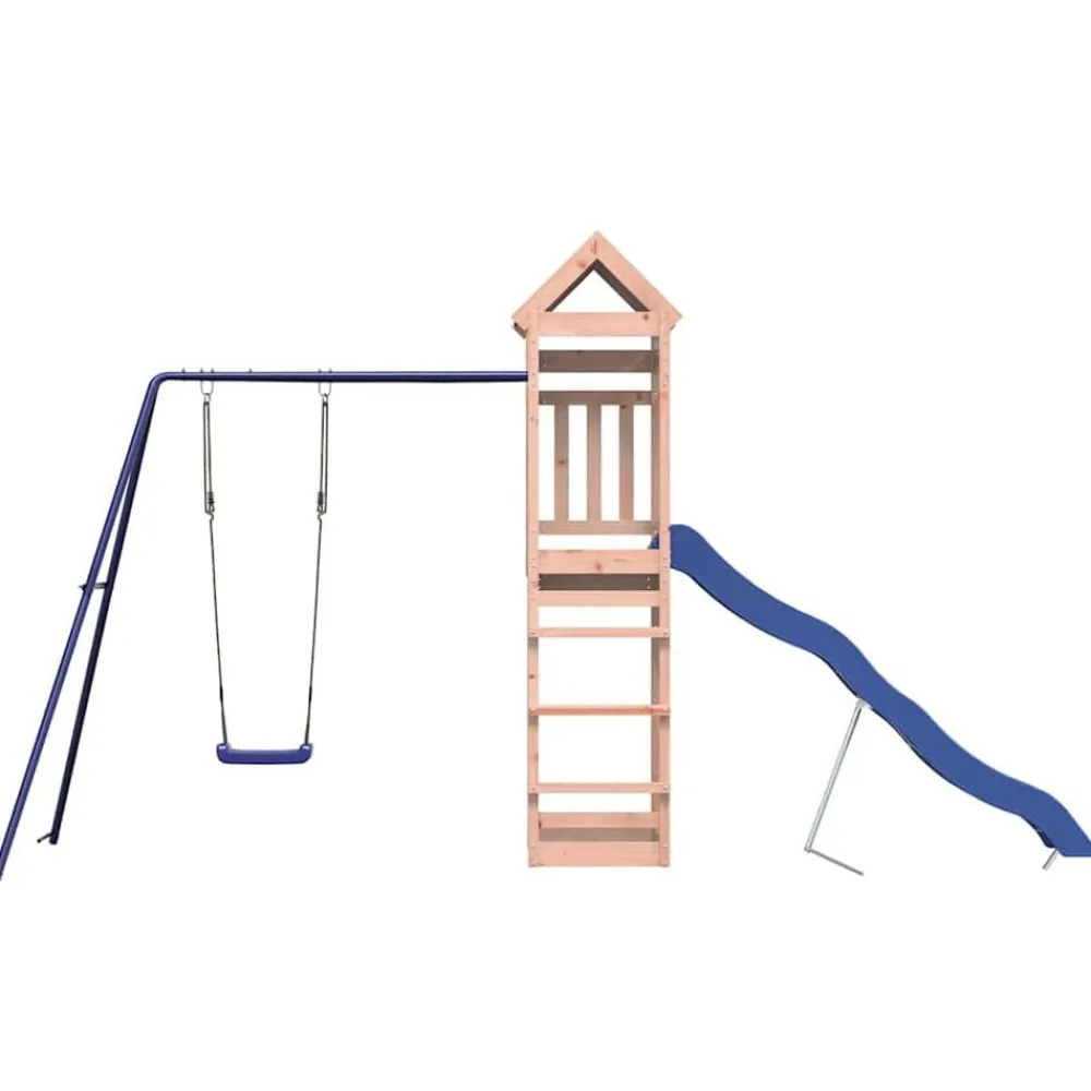 vidaXL Estructuras Para Juegos Al Aire Libre-Parque infantil de exterior madera maciza Douglas3156935