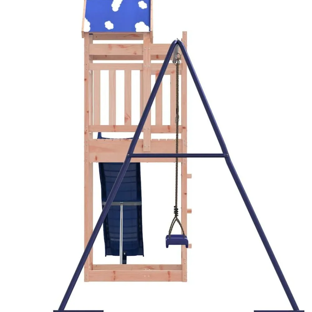 vidaXL Estructuras Para Juegos Al Aire Libre-Parque infantil de exterior madera maciza Douglas3156935